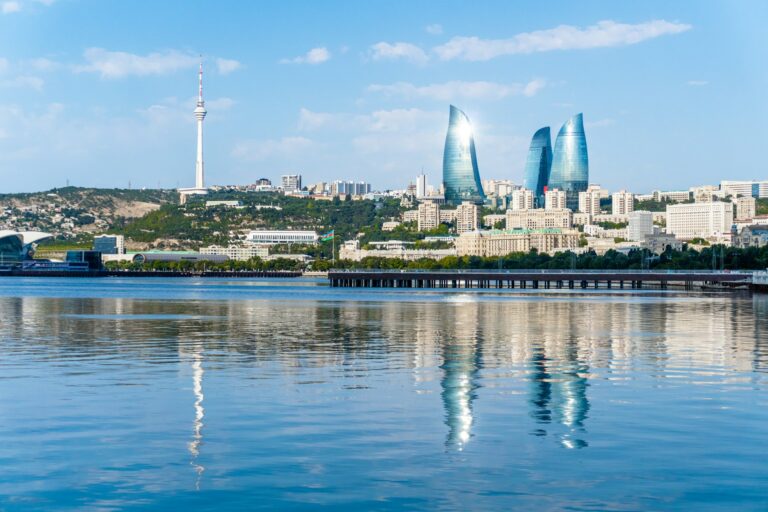 Baku e le Flame Towers, Azerbaigian