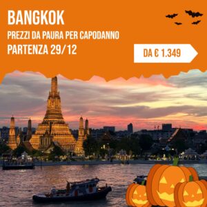 Capodanno a Bangkok, partenza 29 dicembre, da 1.349 euro