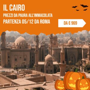 City break al Cairo, Immacolata 5 dicembre da Roma, da 969 euro