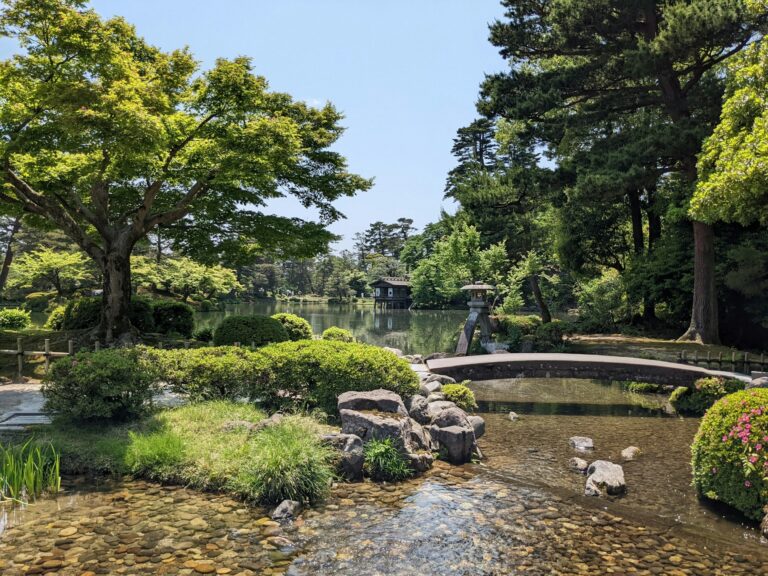 Giardino giapponese a Kanazawa