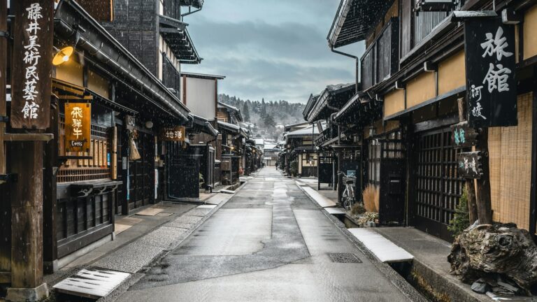 Il centro storico di Takayama